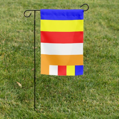 Buddhist Prayer Symbolic Mindfulness Buddha Day Garden Flag