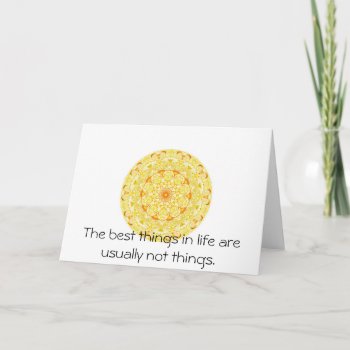 Buddhist Quote Card by spiritcircle at Zazzle