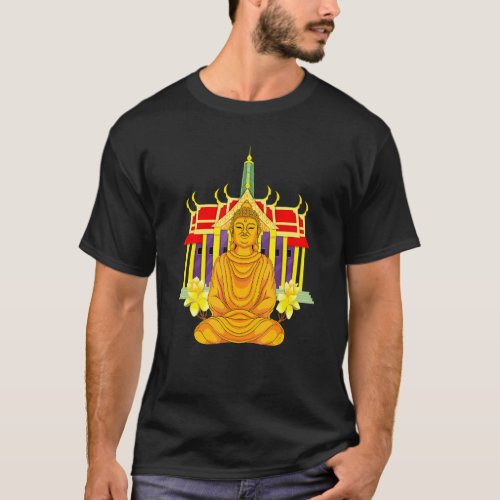 Buddhist Spiritual Meditation Zen Buddhism Buddha  T-Shirt