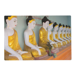 Buddhist statues in Umin Thounzeh Placemat