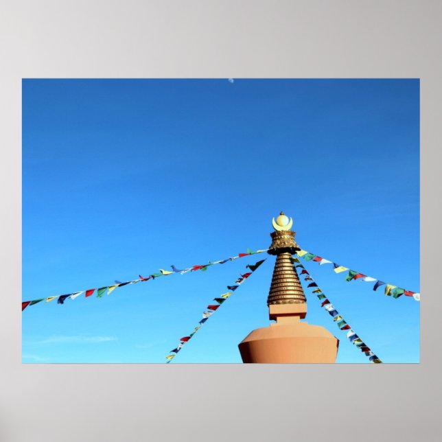 Buddhist Stupa Poster (Front)