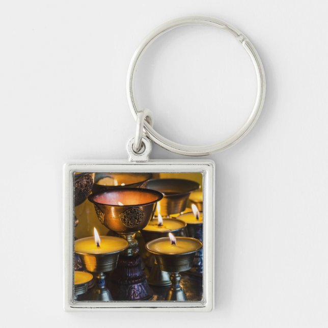 Buddhist Temple | Longwu Monastery Keychain (Front)