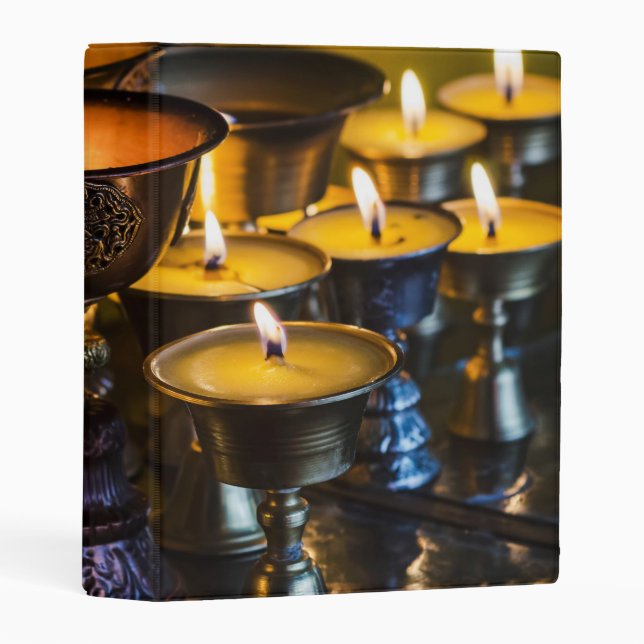 Buddhist Temple | Longwu Monastery Mini Binder (Front/Spine)