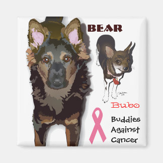 Buddies Against Cancer Magnet