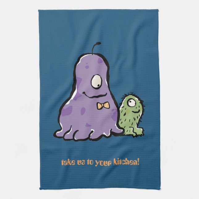 buddies kitchen towel (Vertical)