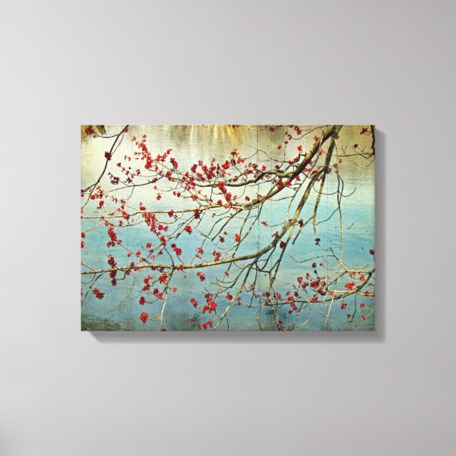 Budding Out Canvas Print (Front)