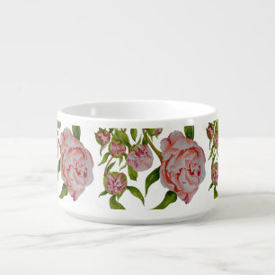 Budding peonies on a Chili Bowl