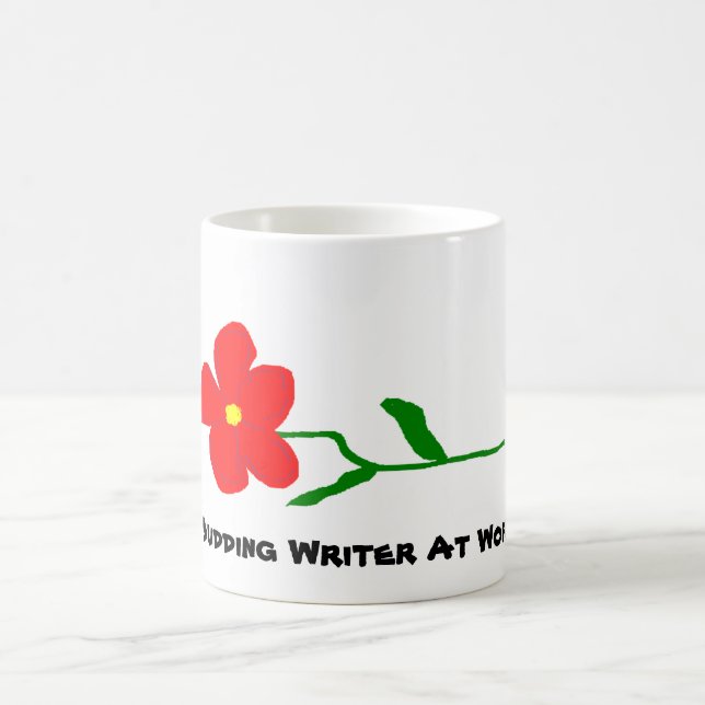 Budding Writer At Work ~ Mug (Center)
