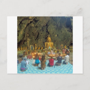 Buddist Cave Temple Postcard