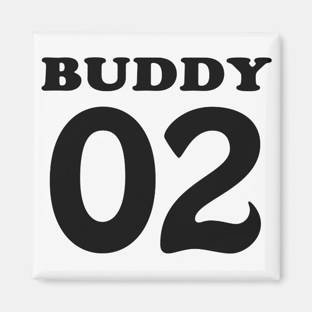 buddy 02 black magnet (Front)