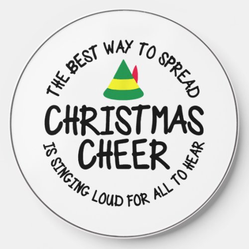 Buddy Elf Christmas Cheer 2022   Wireless Charger