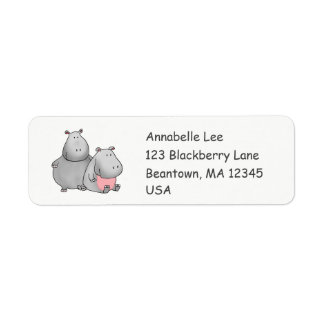 Buddy Hippos Label