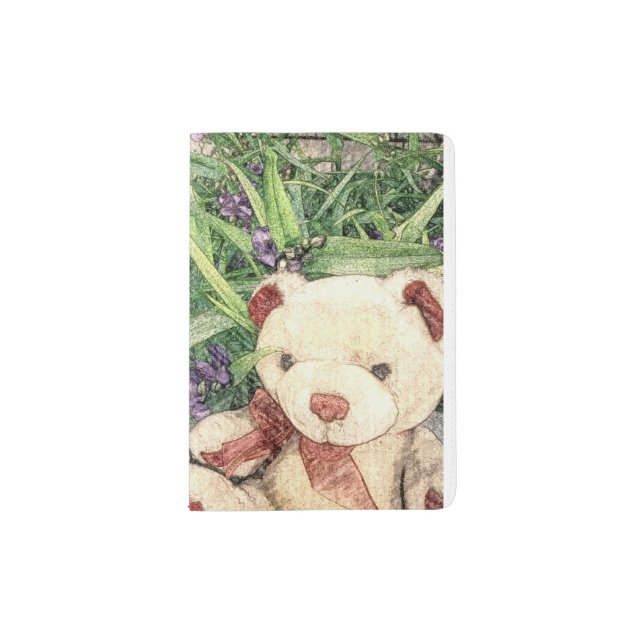 Buddy in the Garden Passport Holder (Front)