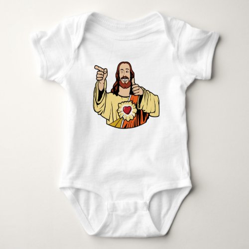 Buddy Jesus Baby One_Piece Baby Bodysuit