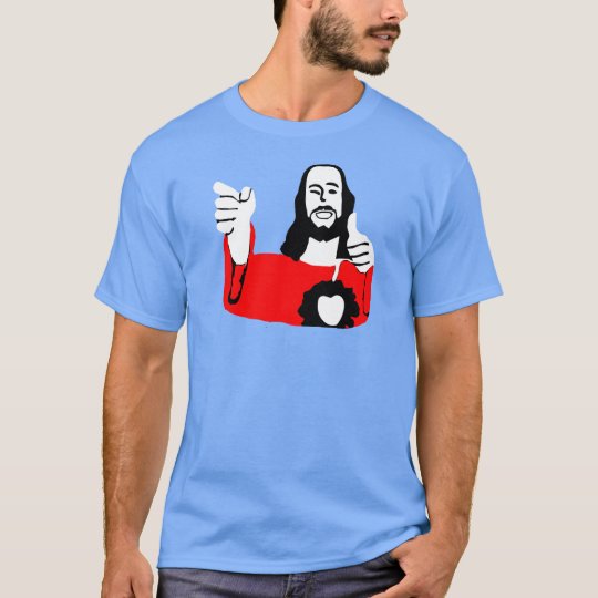 Buddy Jesus, rounded T-Shirt | Zazzle.com