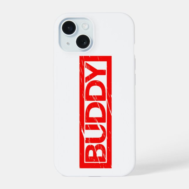 Buddy Stamp Iphone Case (Back)