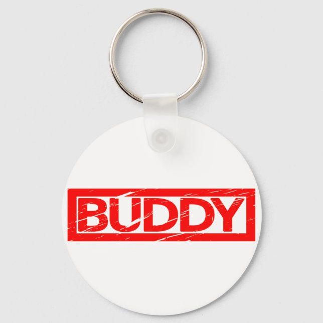 Buddy Stamp Keychain (Front)