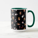 Buddy the Elf Black Doodle Pattern Mug