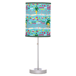 Buddy the Elf Candy Pattern Table Lamp