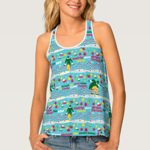 Buddy the Elf Candy Pattern Tank Top