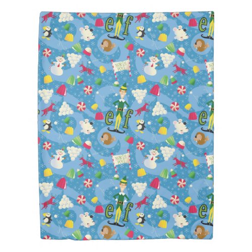 Buddy the Elf Cartoon Pattern Duvet Cover