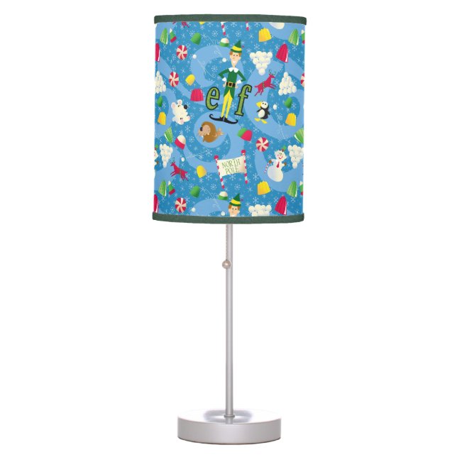 Buddy the Elf Cartoon Pattern Table Lamp (Front)
