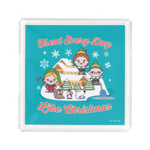 Buddy the Elf Chibi Graphic Acrylic Tray