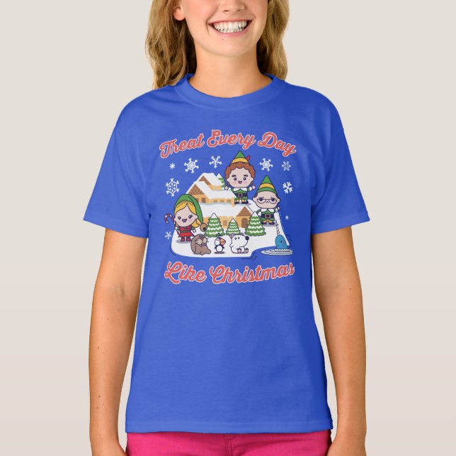 Buddy the Elf Chibi Graphic T-Shirt (Front)