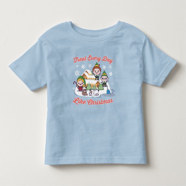 Buddy the Elf Chibi Graphic Toddler T-shirt (Front)