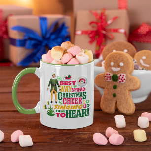 Buddy the Elf Christmas Cheer Graphic Quote Mug