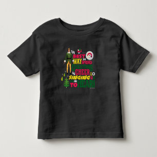 Buddy the Elf   Christmas Cheer Graphic Quote Toddler T-shirt