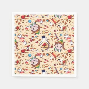 Buddy the Elf Christmas Cheer Pattern Napkins
