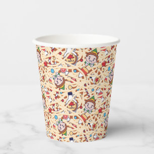 Buddy the Elf Christmas Cheer Pattern Paper Cups