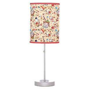 Buddy the Elf   Christmas Cheer Pattern Table Lamp