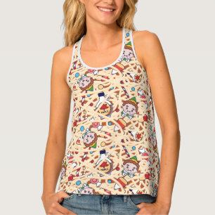Buddy the Elf Christmas Cheer Pattern Tank Top