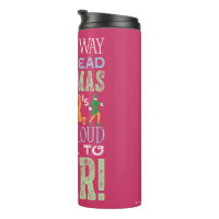 ELF Christmas 20oz hot/cold tumbler Elf Movie Quote Tumbler