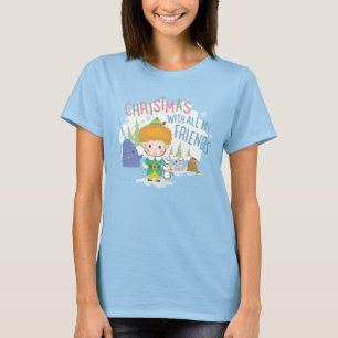 Buddy the Elf Christmas With All My Friends T-Shirt