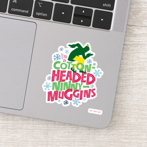 Buddy the Elf  Cotton Headed Ninny_Muggins Sticker