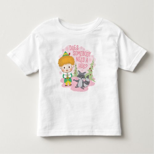 Buddy the Elf Does Somebody Need a Hug Toddler T_shirt