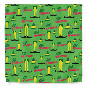 Buddy the Elf   Elf Culture Pattern Bandana