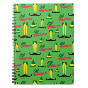 Buddy the Elf   Elf Culture Pattern Notebook