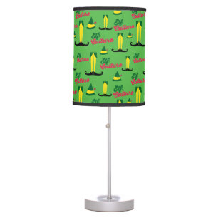 Buddy the Elf   Elf Culture Pattern Table Lamp