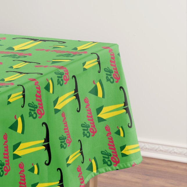 Buddy the Elf | Elf Culture Pattern Tablecloth (In Situ)