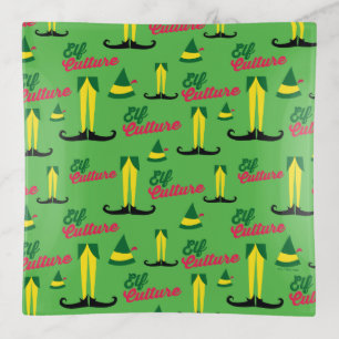Buddy the Elf   Elf Culture Pattern Trinket Tray