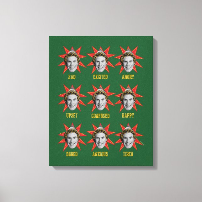 Buddy the Elf | Emotions Canvas Print (Front)