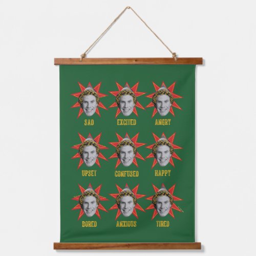 Buddy the Elf  Emotions Hanging Tapestry