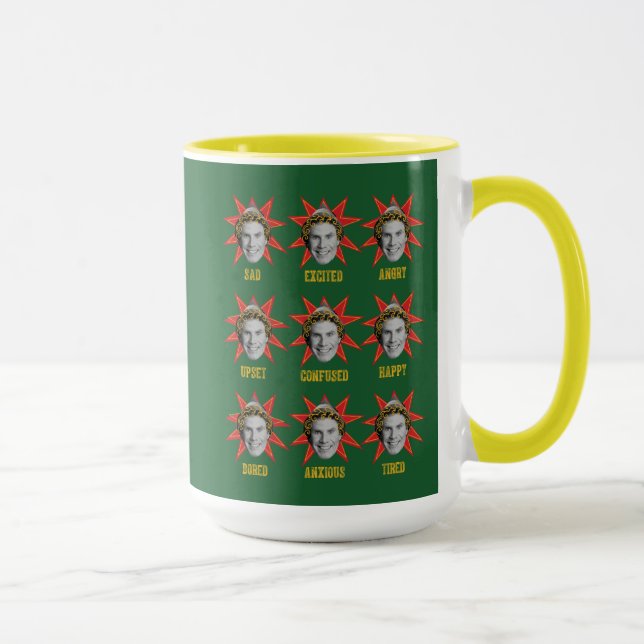Buddy the Elf | Emotions Mug (Right)