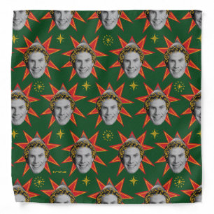 Buddy the Elf Emotions Pattern Bandana