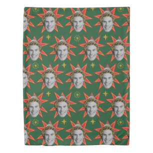 Buddy the Elf Emotions Pattern Duvet Cover