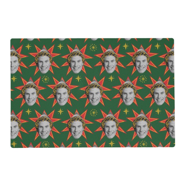 Buddy the Elf Emotions Pattern Placemat (Front)